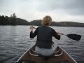 Canoing in Algonquin, Ontario, Canada