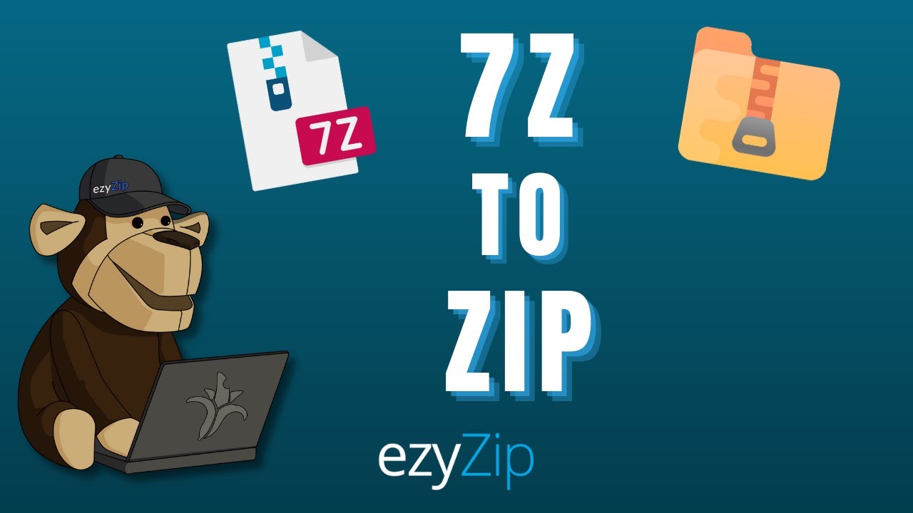 7Z To ZIP Converter Online (No limits!) ezyZip