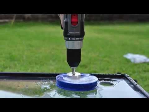 how to fix a leak in a glass aquarium