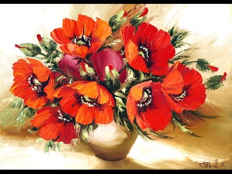 Рисовать цветы акрилом мастер класс Рисовать цветы акрилом мастер класс