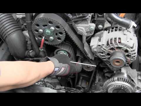 VW Audi TDI pumpe duse PD TDI engine timing belt tensioner trick