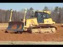 John Deere 850J working fill with Trimble dual GPS system