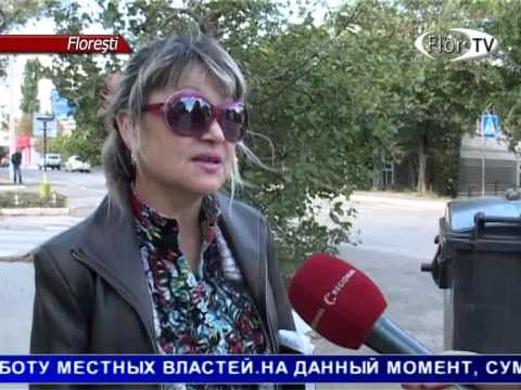 Во Флорештском районе реализуют проект по установке мусорных контейнеров нового поколения