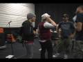 Pete Wentz and the backpack