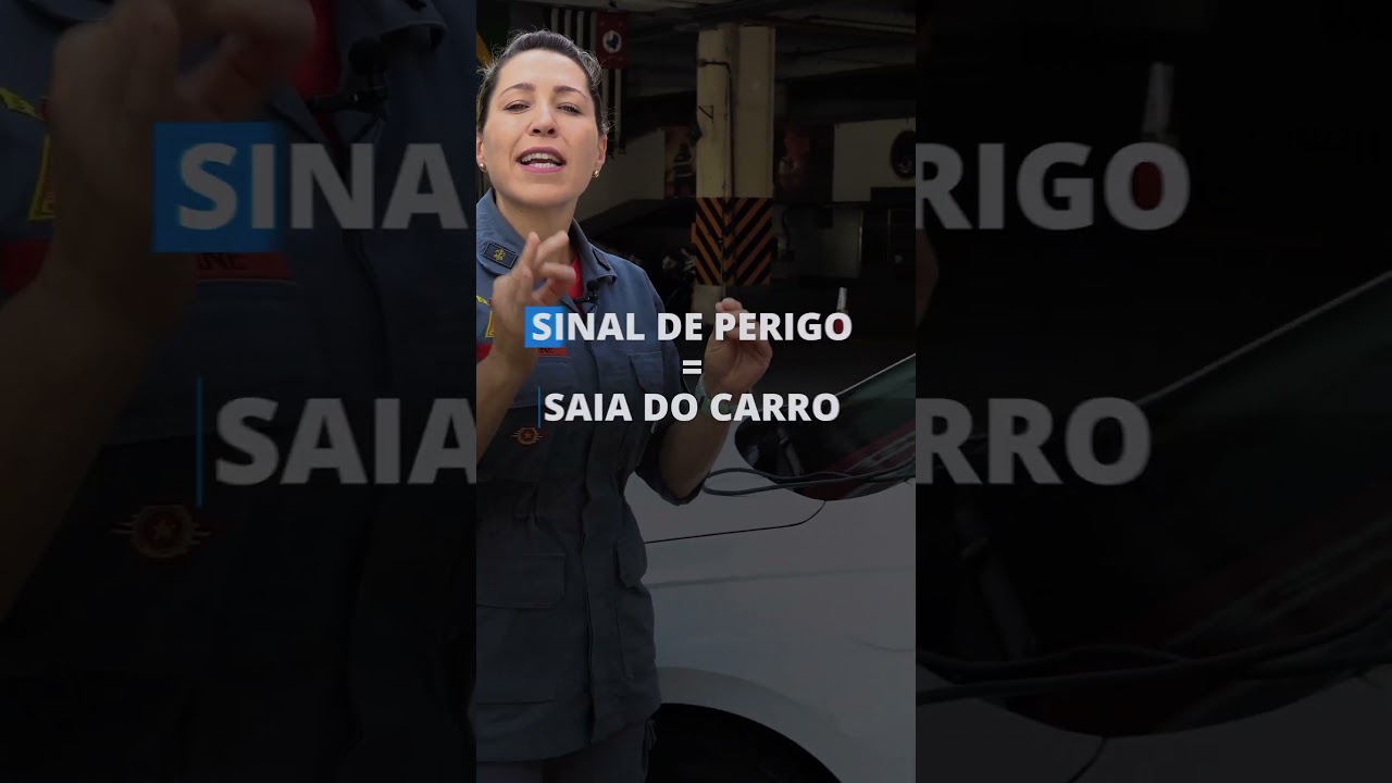 Saiba como agir se um fio de alta tensão cair sobre o carro