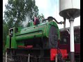 MYself filling Haulwen with water at Bronwydd Arms on the Gwilli Railway