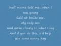 Shinedown - "Simple Man" (Lyrics)