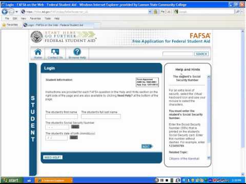 how to apply for financial aid