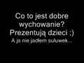 Dobre wychowanie