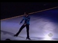 not only one of kurt browning's most loved programs--skated to a song composed just for him by his favorite band, the tragically hip--but a piece of history too. in march 1988, kurt became the first person in the world to land a quadruple jump in competition. in this performance, ten years nearly to the day in march of 1998, he did it again. masterful jump, and jaw droping program.