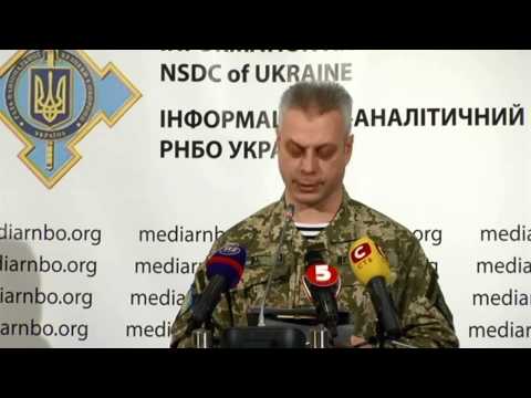 Брифинг спикера СНБО 27 ноября (видео)