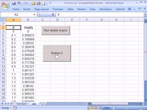 how to write macros in excel