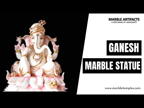 गणेश चतुर्थी Special | Marble Ganesh Statue New Collection By Marble Artifacts