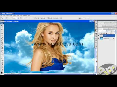 Growing hair in Photoshop Urdu lessons Photoshop Black Belt