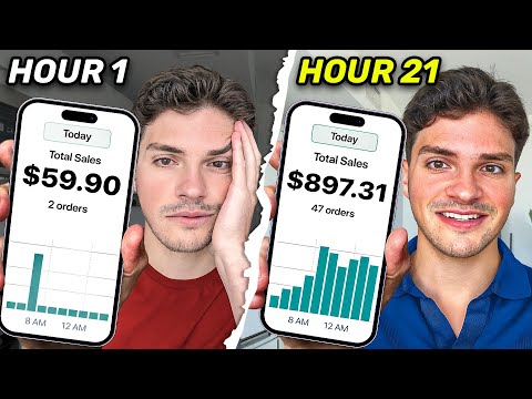 24 Hour AI Dropshipping Challenge! ($0-$1,000)