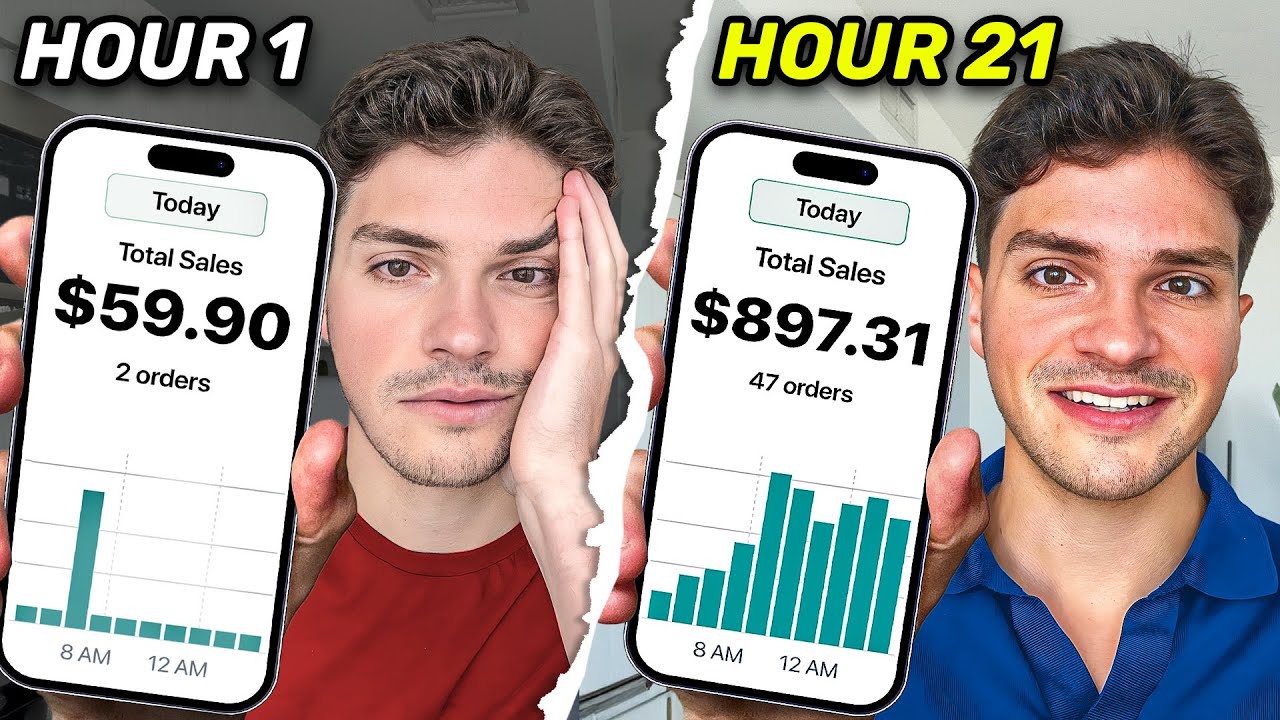 24 Hour AI Dropshipping Challenge! ($0-$1,000)