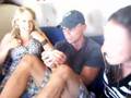 Kenny Chesney and girls on jet videos