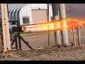 4000 lb thrust LOX/Methanol engine