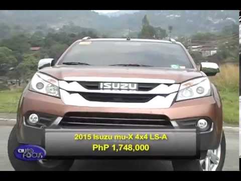 Auto Focus Production Models Isuzu MU-X 2015