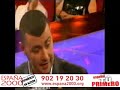 Samuel Azor en un debate televisivo sobre inmigración