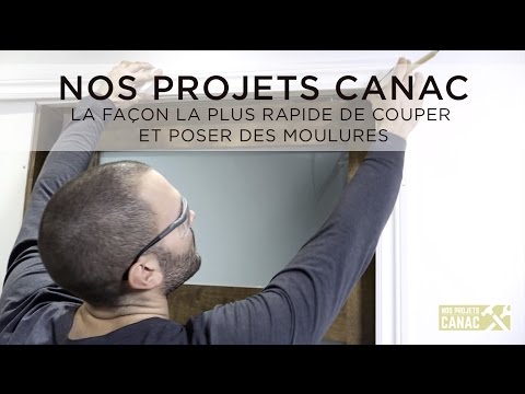 Nos Projets Canac – La façon la plus rapide de couper et poser des moulures