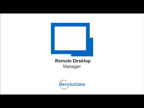 Overview of Devolutions Remote Desktop Manager for Android