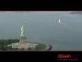 Yvan Bourgnon Navigue en baie de New York