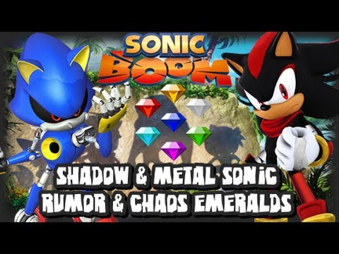 info - It's time for another Sonic Boom News Update! :D In this vid we talk about the Shadow the Hedgehog & Metal Sonic Rumor from IMDB and how BigRedButton gave some clarification on the Chaos Emeralds...