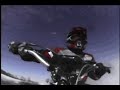 Snow Hawk snowmobile in action