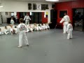 Orange Belt Testing for Cameron and Jaeden