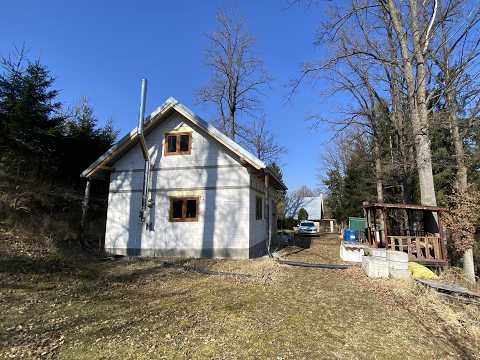 Video Prodej rekreační chaty, před dokončením, Dolní Stropnice, 42 m2, u řeky Stropnice