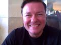 Comedian Ricky Gervais chats with Tele-buddy Terry Morrow Comedian Ricky Gervais chats with Tele-buddy Terry Morrow
