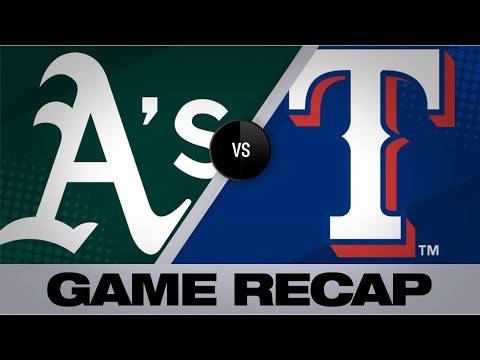Video: Manaea's gem leads A's in sweep of Rangers | Athletics-Rangers Game Highlights 9/15/19