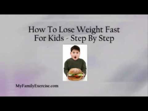 how to help my child lose weight