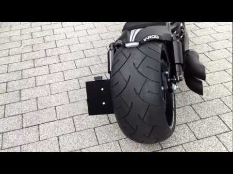 Harley Night Rod Special,Airride,280er Reifen,Custom Bike, seitlicher Kennzeichenhalter,