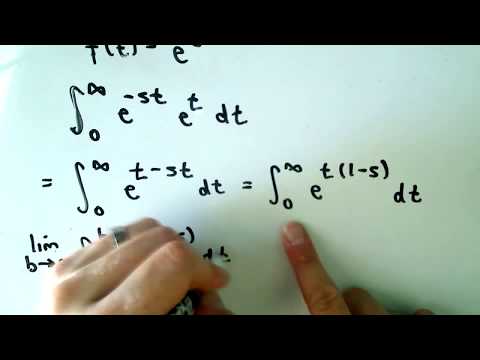 Calculating a Laplace Transform