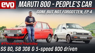 Maruti 800 - Peoples Car of India  Gone But Not Fo