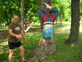 Tree Yoga yogini Trina shows inverted backbends