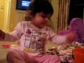 Lillian eating