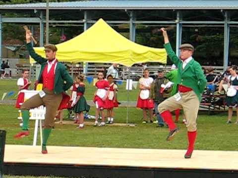 Jig - The male Irish Jig danced at the Seattle Highland Games.