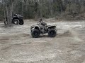 Jake doing doughnuts on his 4-wheeler Jake doing doughnuts on his 4-wheeler