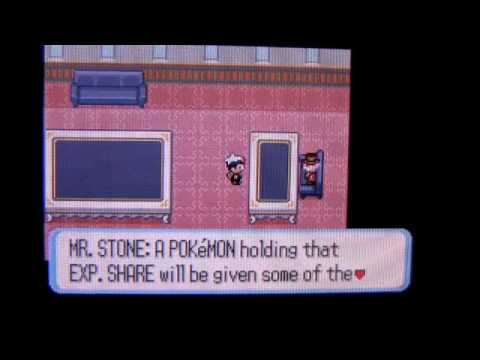 how to get xp share on pokemon sapphire