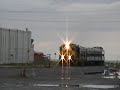 Alaska Railroad GP40-2 3010 leads this train into the station with a dome car and RDC 711 in the consist. 3101 has a nice P-3