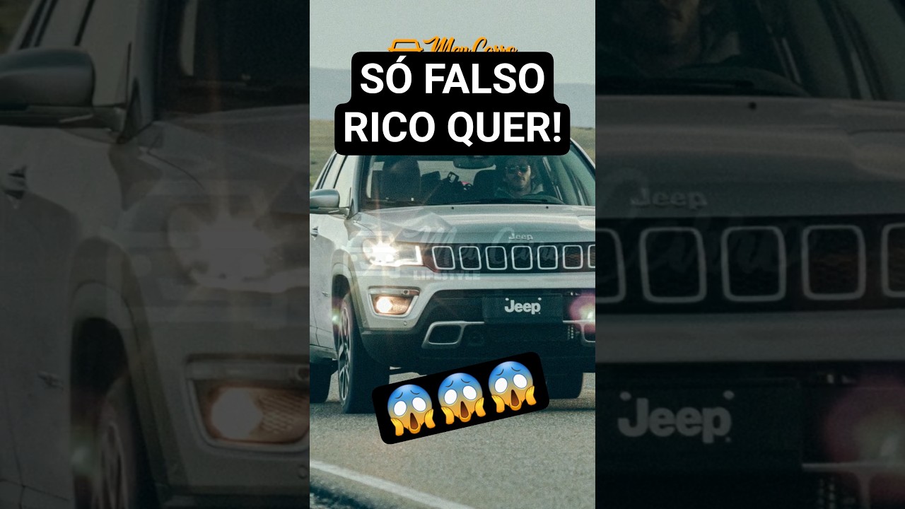 CARROS que o MERCADO REJEITOU mas SÓ FALSO RICO GOSTA! #shorts