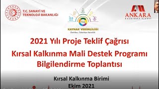 Kırsal Kalkınma Mali Destek Programı Bilgilendirme Toplantı Kaydı