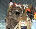 little birdies nesting at the front door