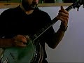 Casey Jones - frailing on DGdg tenor banjo
