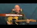 Dwight Yoakam inspired guitar lesson country hybrid picking Bakersfield Guitars & Cadillacs style