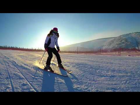 На лыжах в Скай Резорт!
