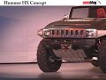 Hummer HX reveal live from Detroit